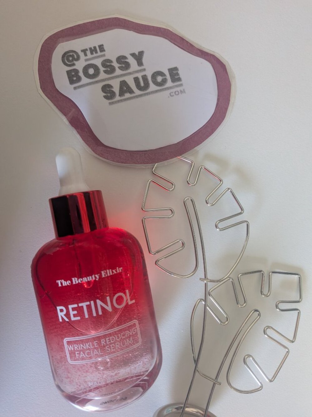 🌸 THE BEAUTY ELIXIR Retinol Wrinkle Reducing Facial Serum K-Beauty